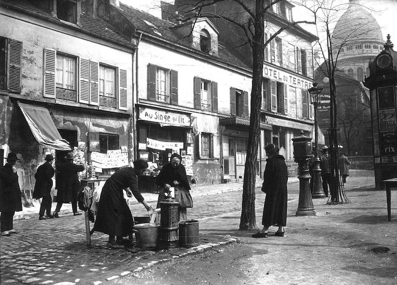 Montmartre na początku XX wieku